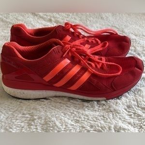 Adidas Adizero Tempo red men’s shoes size 11.5